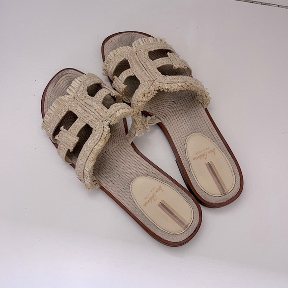 Sam Edelman Raffia Slides - Picture 4 of 7